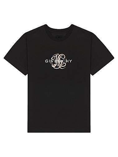 Givenchy Reverse T-Shirt in Cotton Black