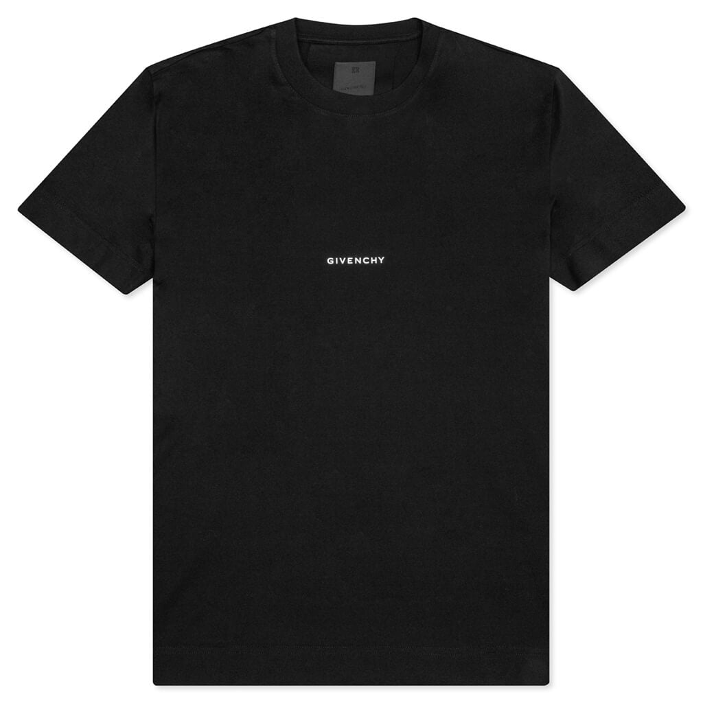 GIVENCHY Slim Fit Print T-Shirt - Black
