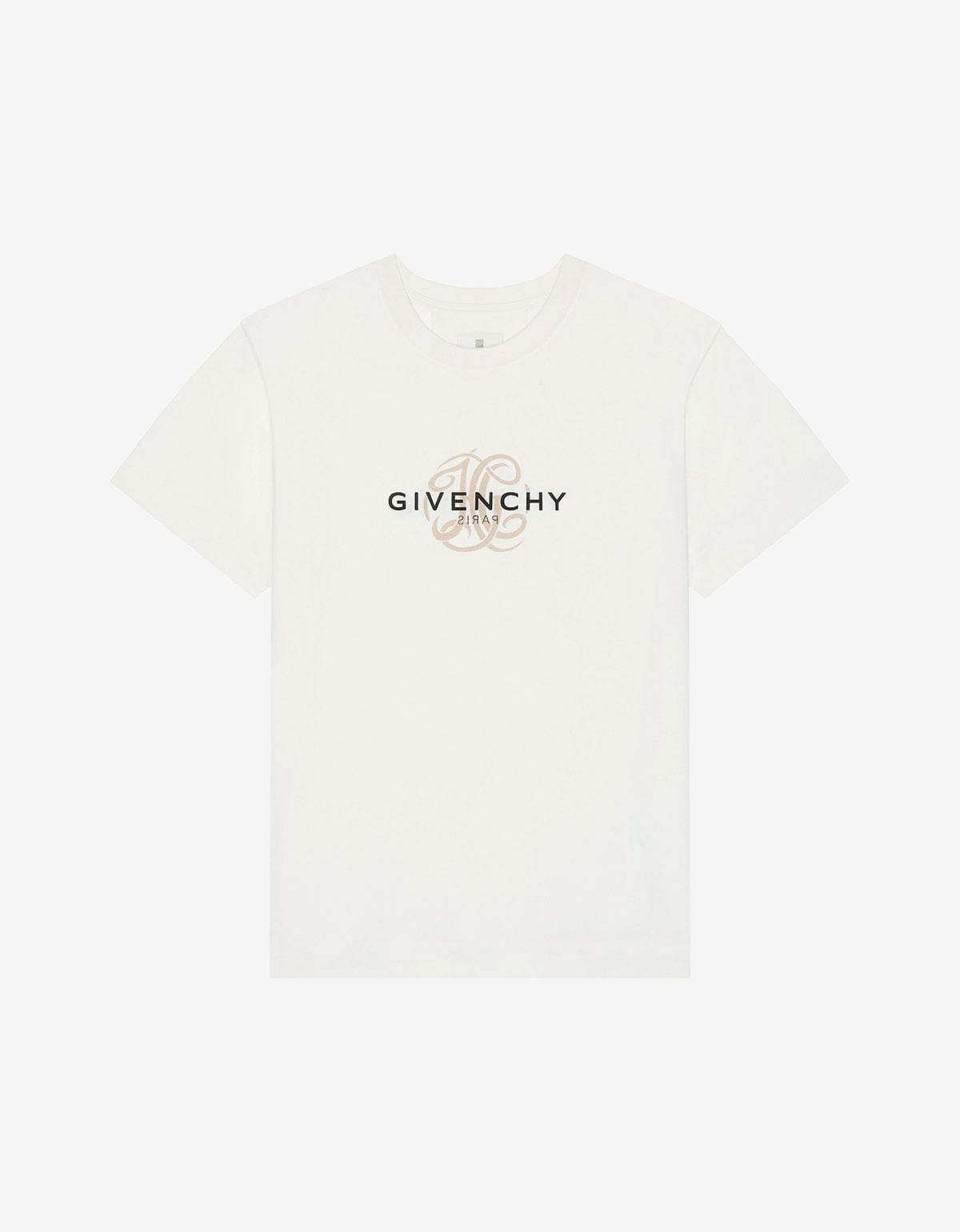 Givenchy White Reverse Logo T-Shirt