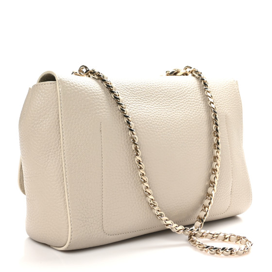 Glossy Goatskin Medium Lily Beige - Image 3