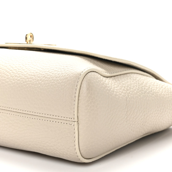 Glossy Goatskin Medium Lily Beige - Image 9