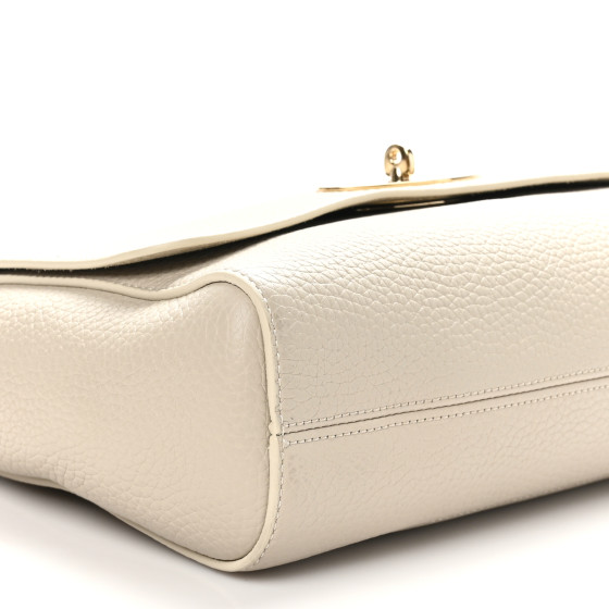 Glossy Goatskin Medium Lily Beige - Image 8