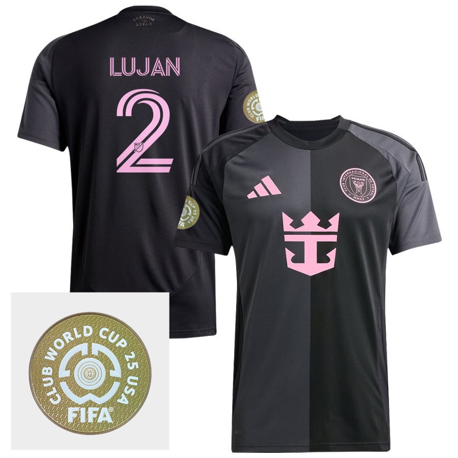 Gonzalo Lujn 2 Inter Miami CF 2025 The Fortitude Kit FIFA Club World Cup 25 USA Patch Men Jersey - Black