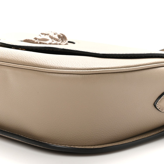 Grained Calfskin Large La Medusa Shoulder Bag Cargo - Image 9