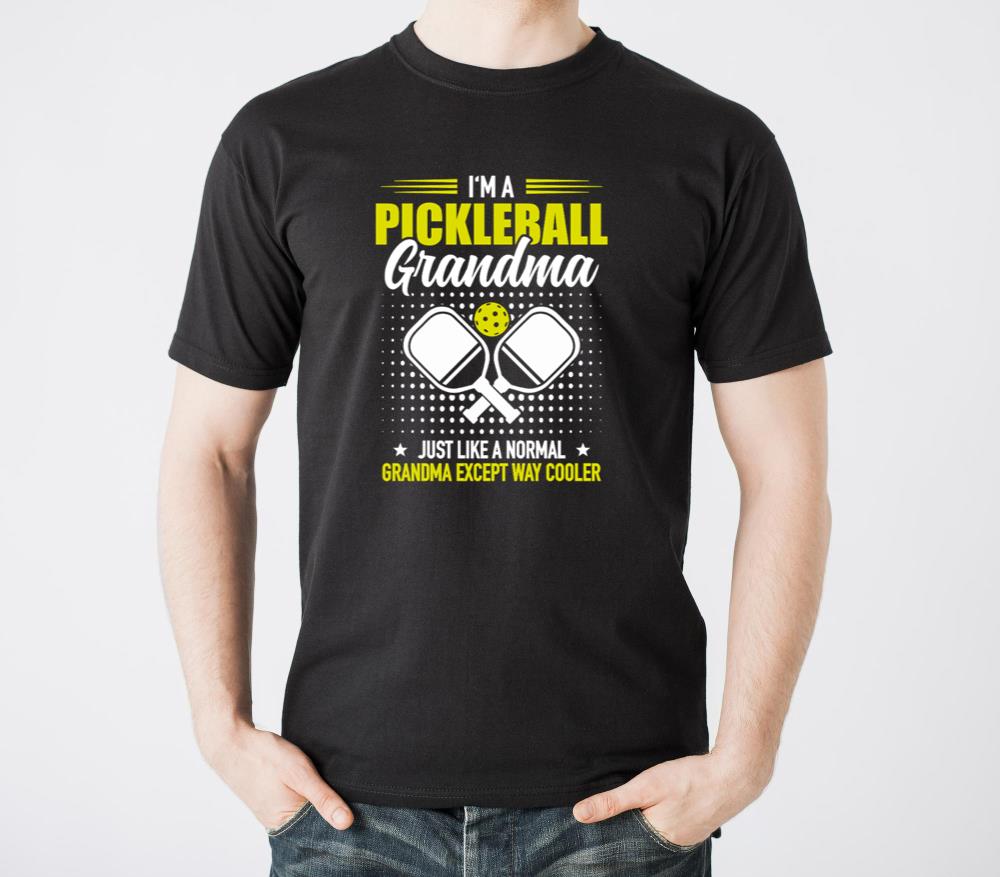 Grandma Pickleball Player Dinking Team Gift - Unisex Standard T-Shirt