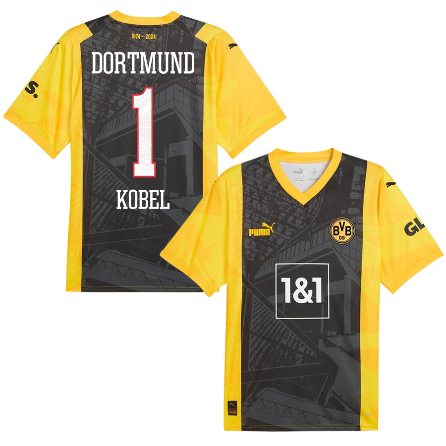 Gregor Kobel 1 Borussia Dortmund 2024/25 Special Edition Jersey - Black