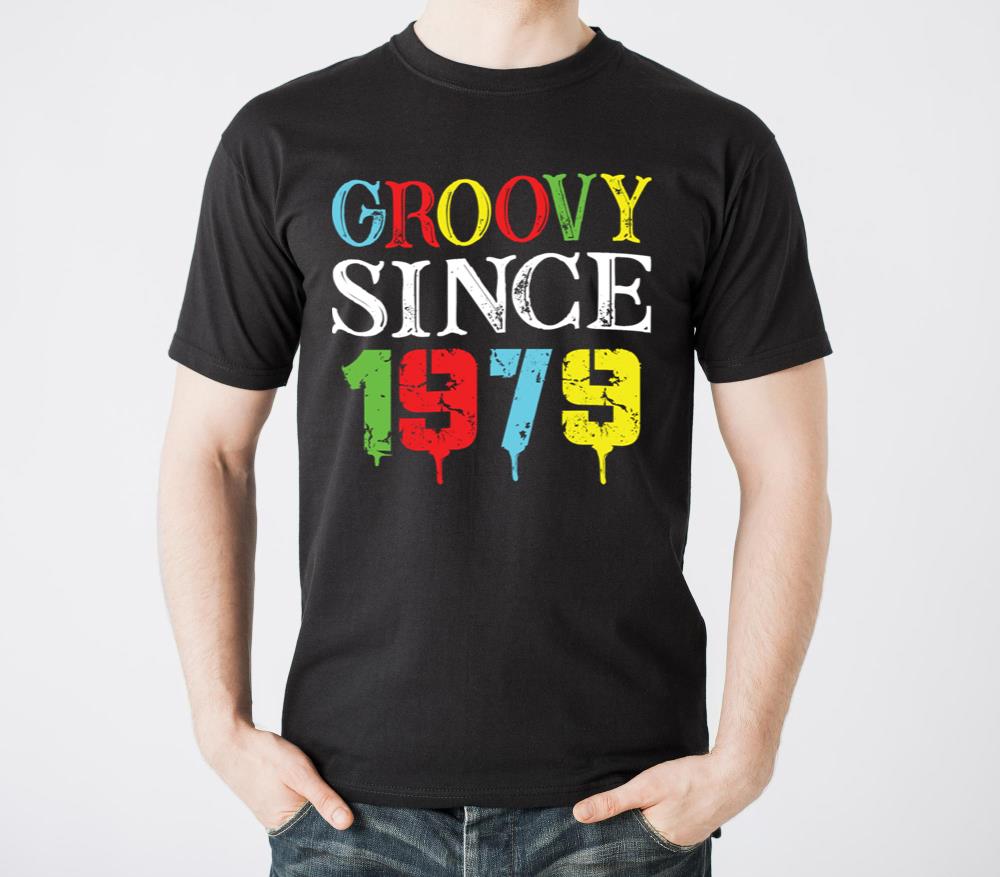 Groovy Since 1979 T Shirt - Unisex Standard T-Shirt