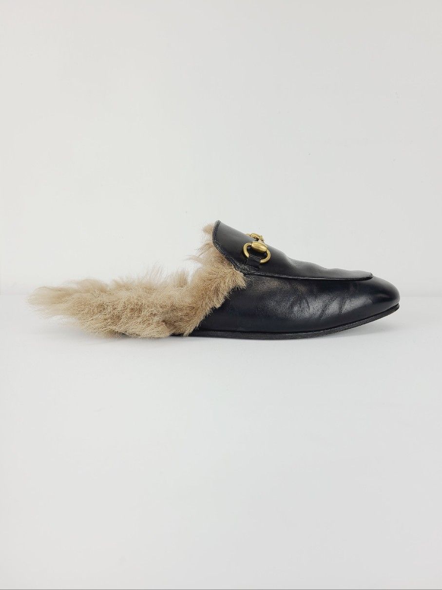 Gucci Black Horsebit Prince Town Loafer SKU 6.5