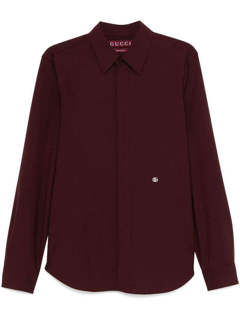 Gucci GG-embroidered Shirt