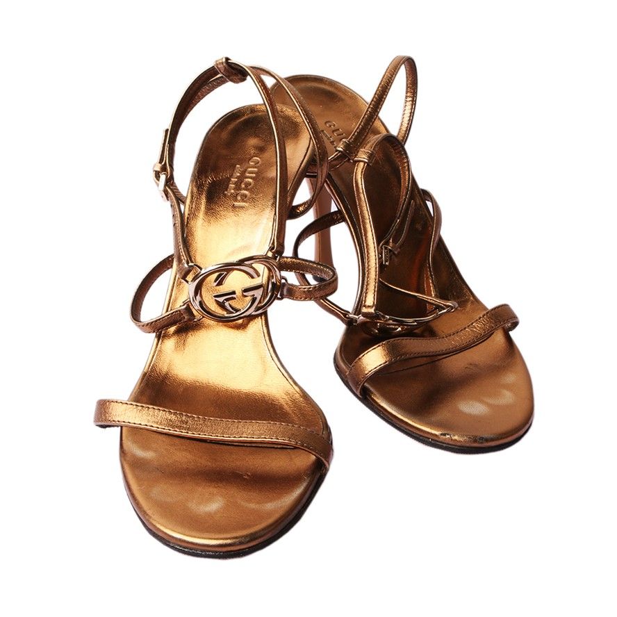 Gucci GG Pump Sandals Size 35C 28612 5984172754