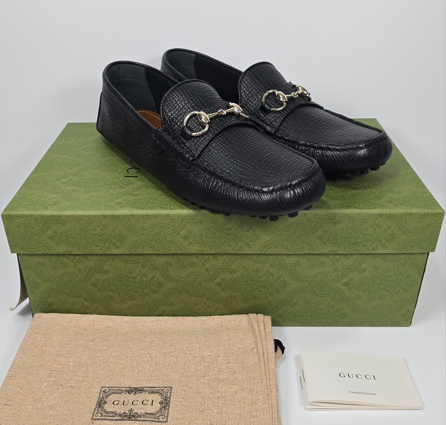 Gucci Horsebit Driving Shoes (275) SKU123