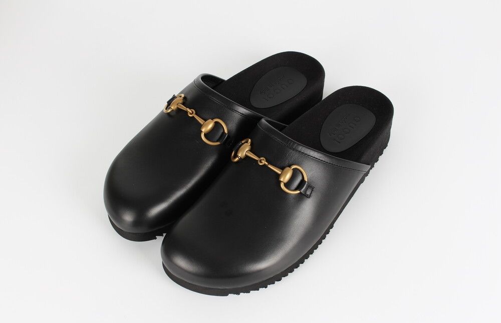 Gucci Horsebit Loafer Slip-on Sandal - 7.5 Size (SKU: )