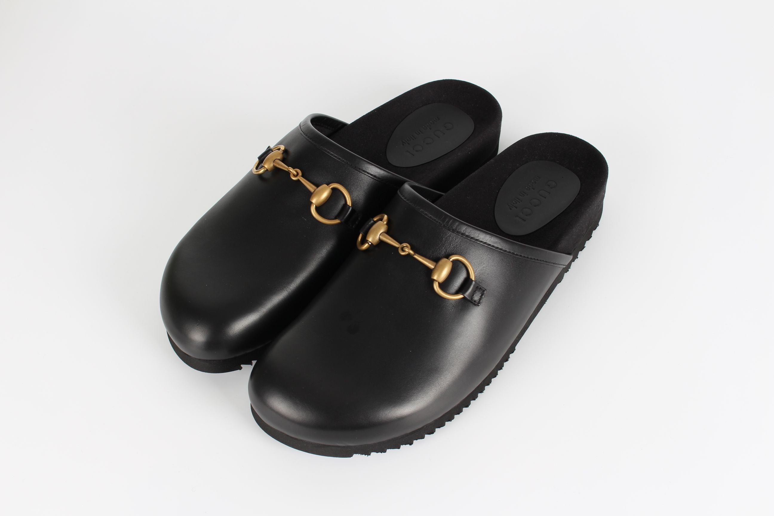 Gucci Horsebit Loafer Slip-on Sandals -
