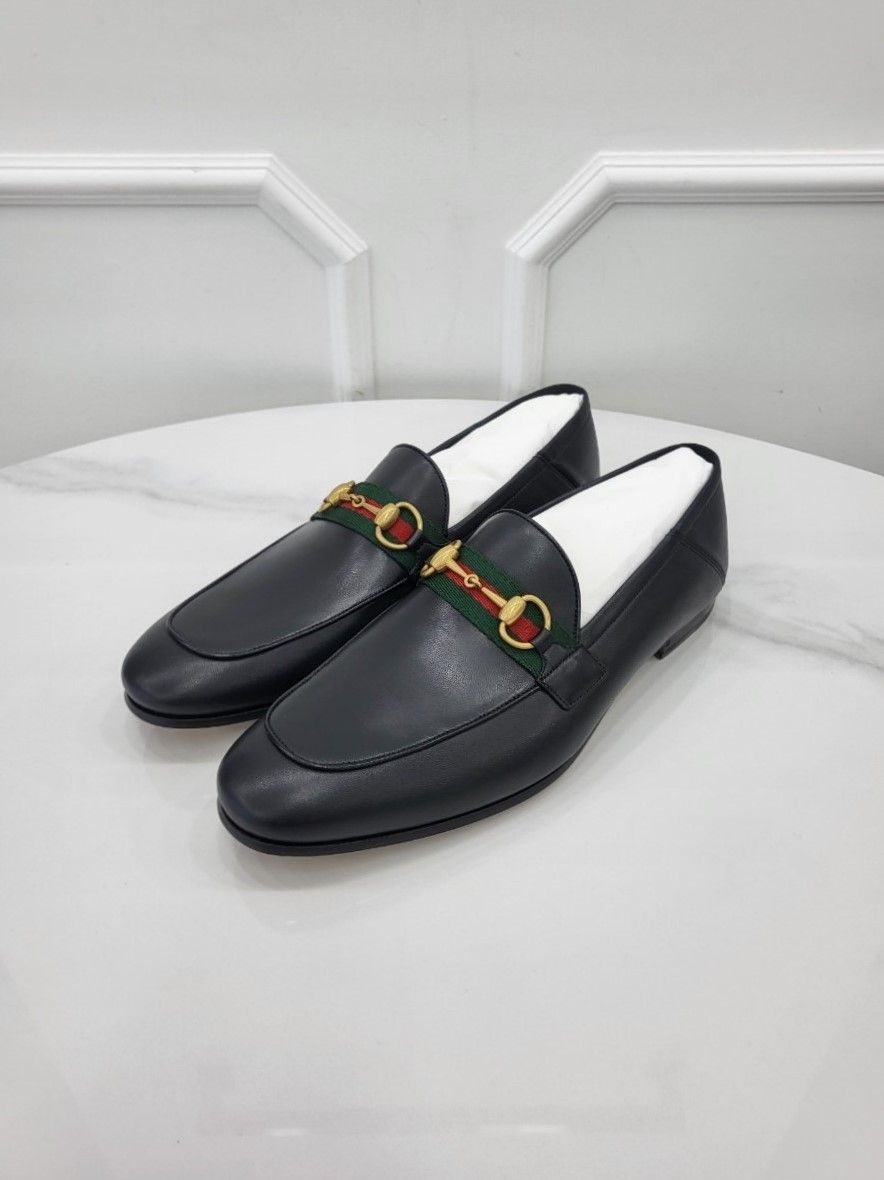 Gucci Horsebit Web Loafer 581513 8.5