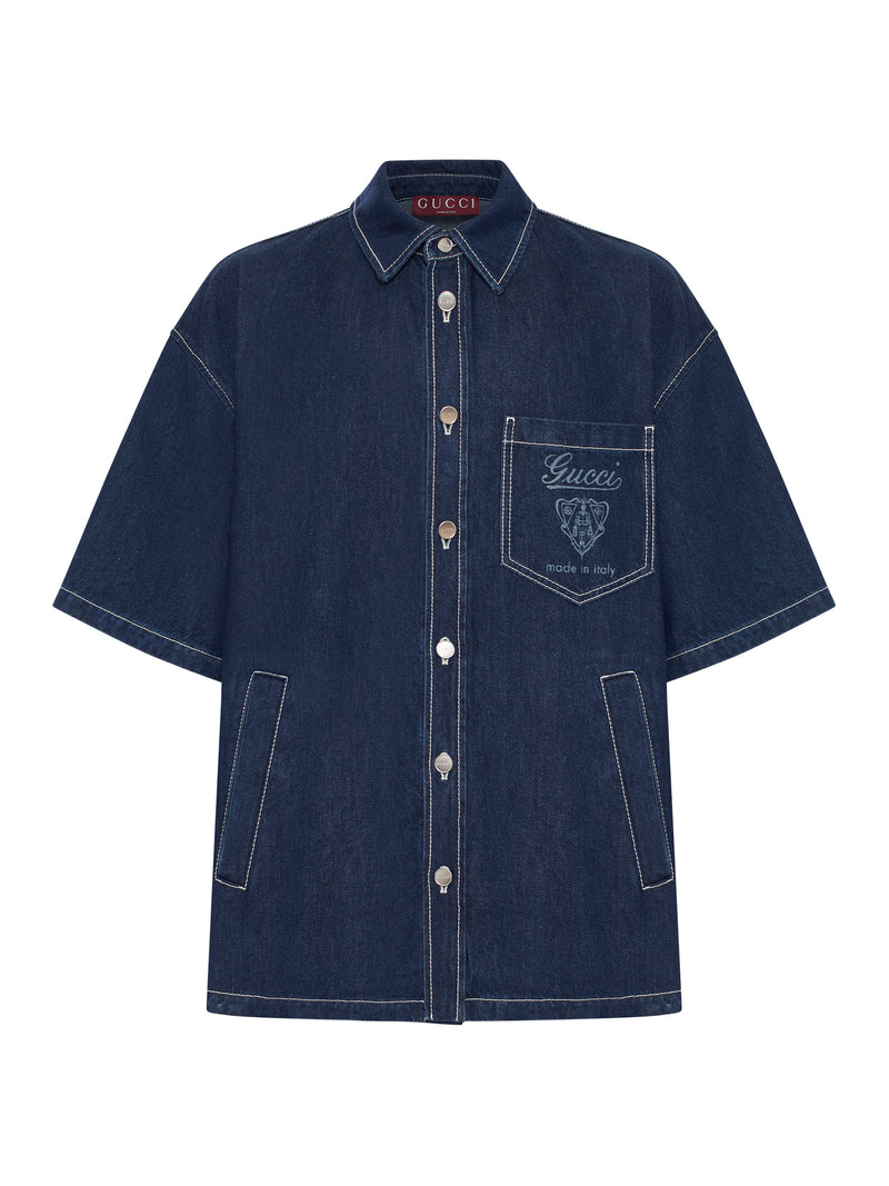 Gucci LASER DENIM SHIRT