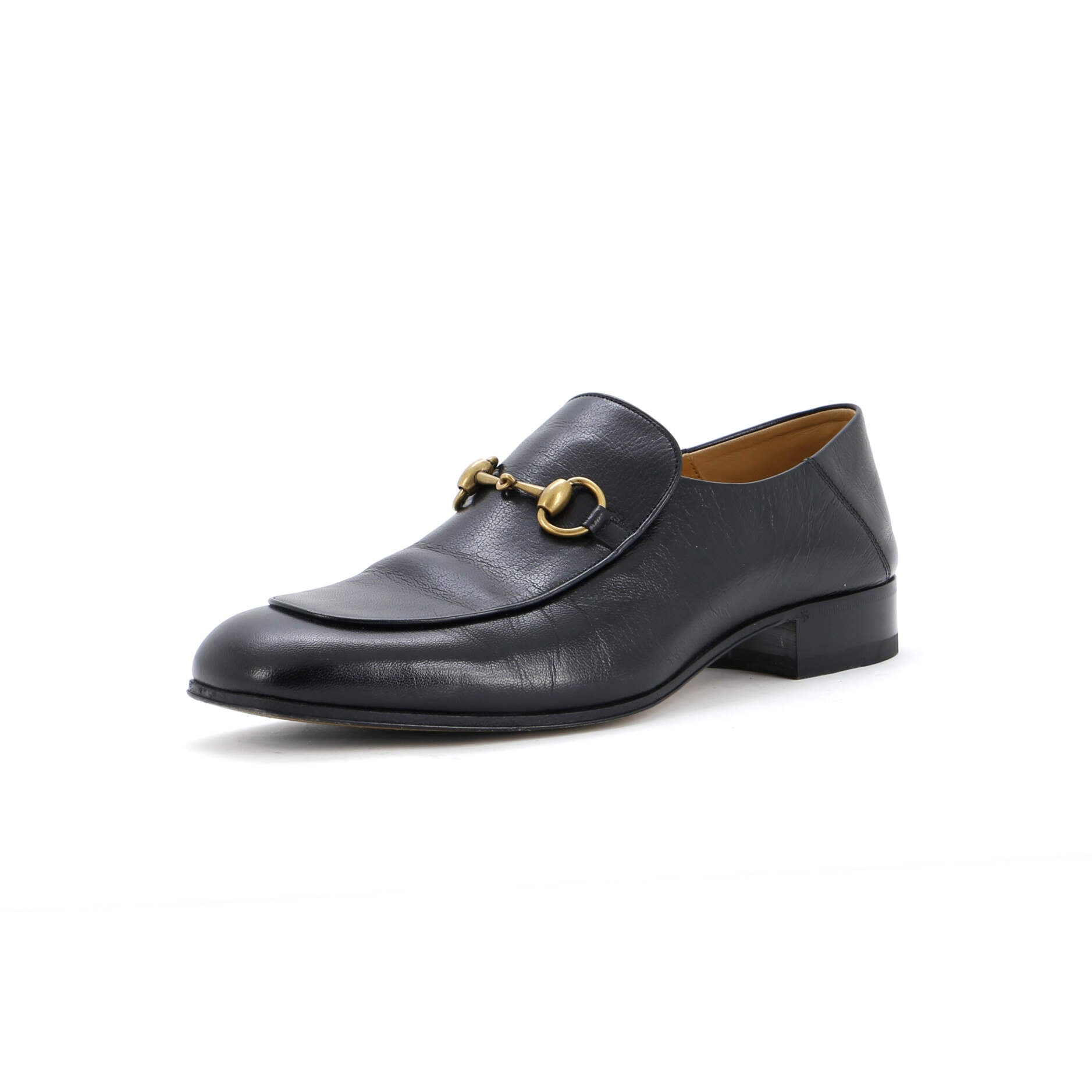 GUCCI Men's Quentin Horsebit Loafers Leather
