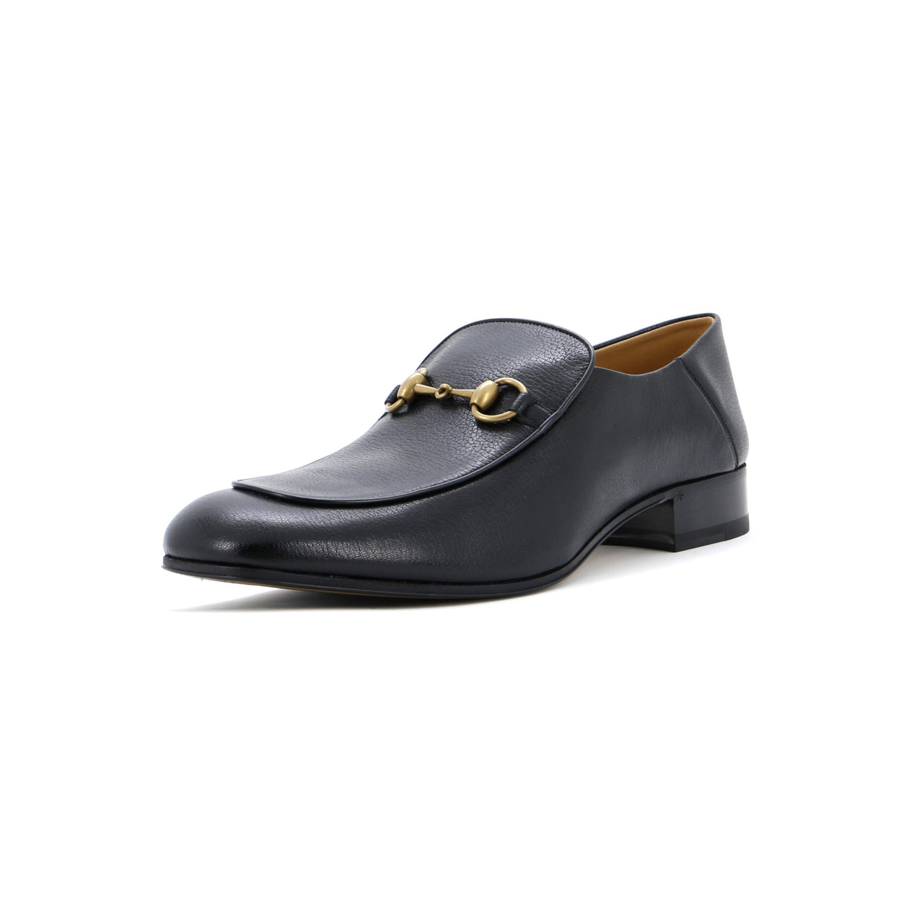 GUCCI Men's Quentin Horsebit Loafers Leather