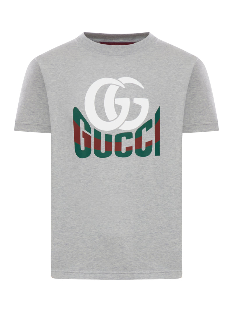Gucci PRINTED COTTON JERSEY T-SHIRT