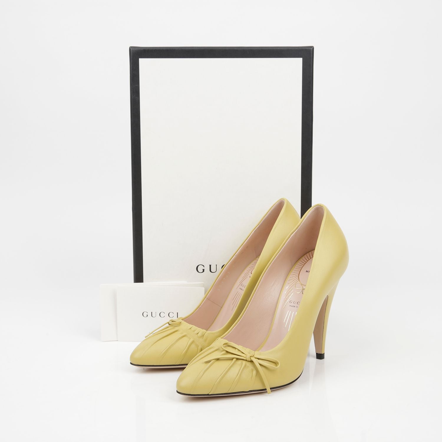 Gucci Ribbon Detail Pumps Heels 36 Size 551763