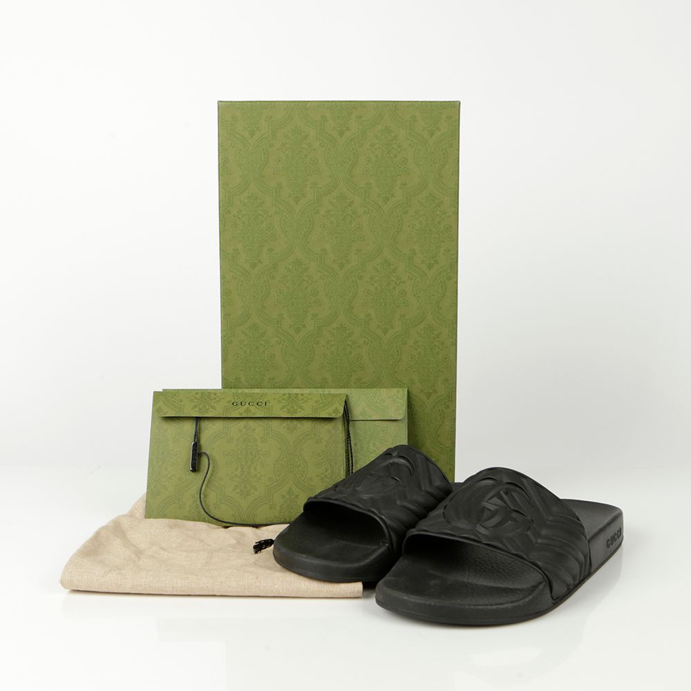 Gucci Rubber Slides Size 9 - 601041