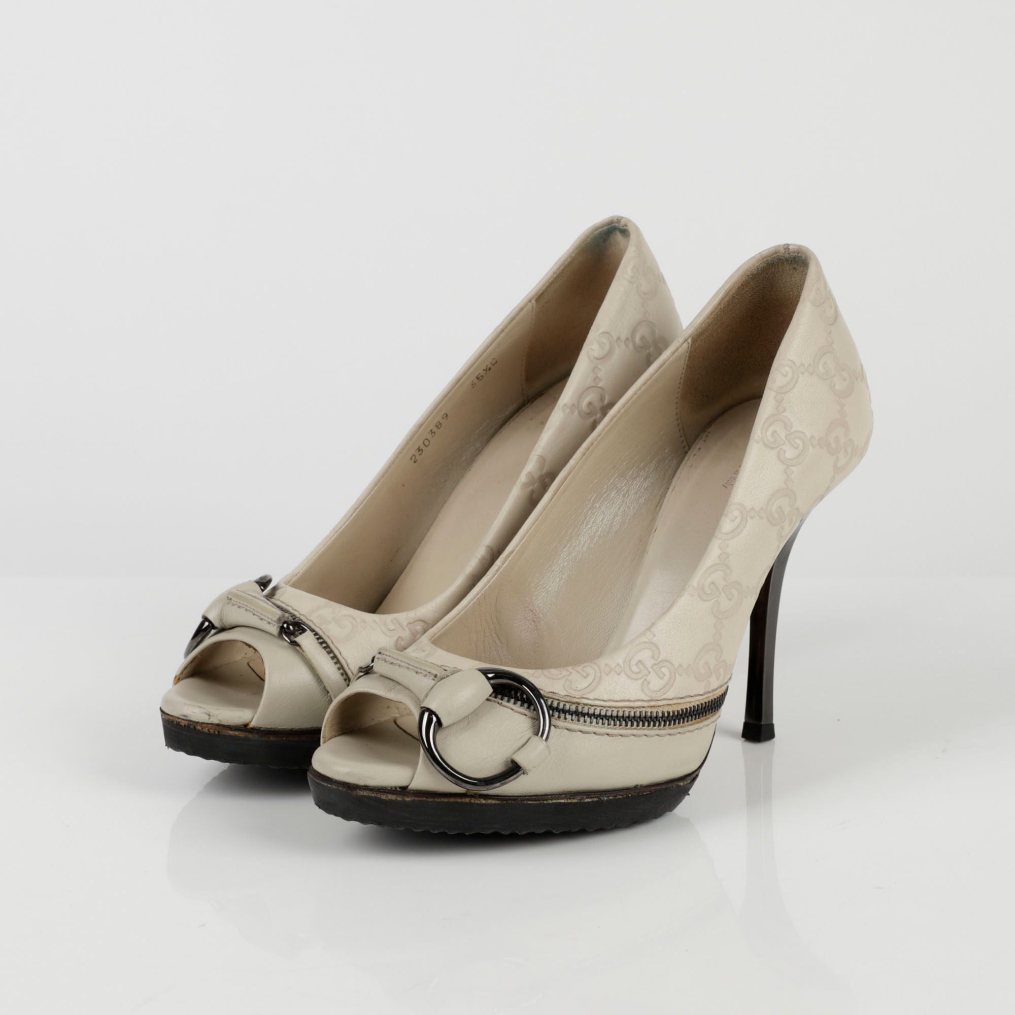Gucci Shimmer Pumps Heels Size 35.5 - SKU 230389