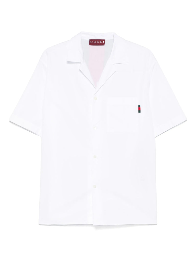 Gucci White Popeline Shirt