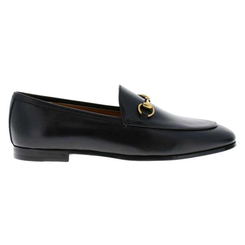 Gucci Women's Horsebit Loafers Black 404069 BLM00 1000