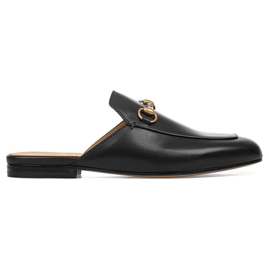 Gucci Women's Prince Town Horsebit Loafer Black 423513 BLM00 1000