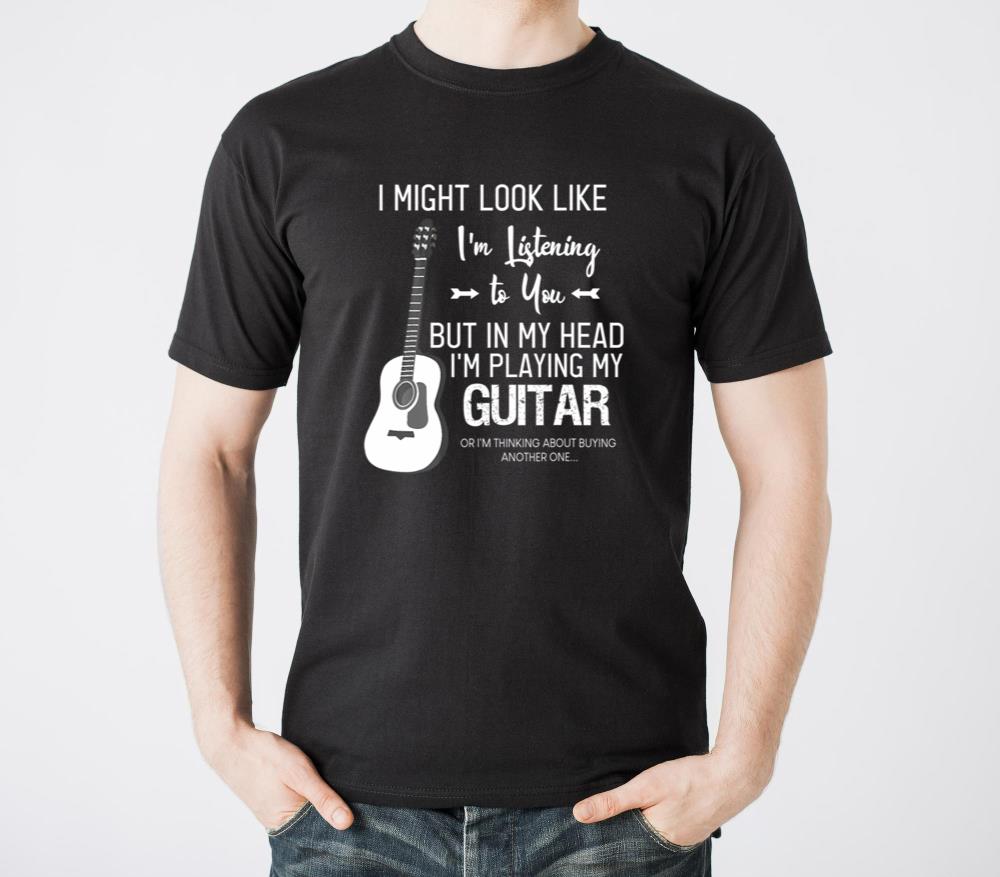 Guitarist I Might Look Like Im Listening to You - Unisex Standard T-Shirt
