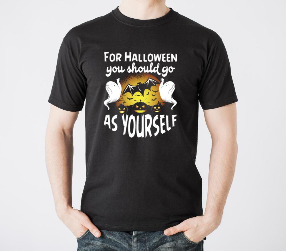 Halloween Go As Yourself Ghost Costume - Unisex Standard T-Shirt