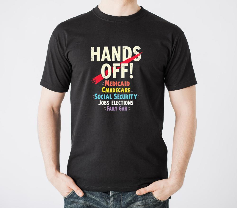 Hands Off - Bold Social Justice Design - Unisex Standard T-Shirt