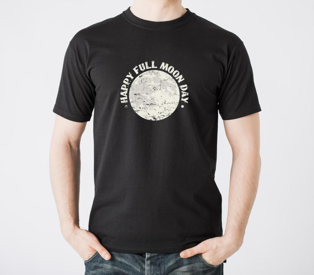 Happy Full Moon Day Night Sky - Unisex Standard T-Shirt