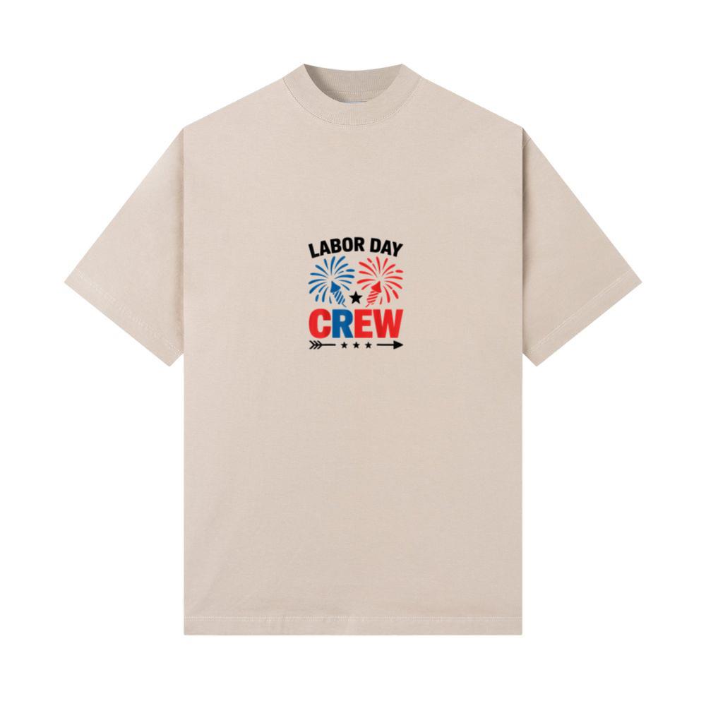 Happy Labor Day Crew Patriot American USA Flag 3