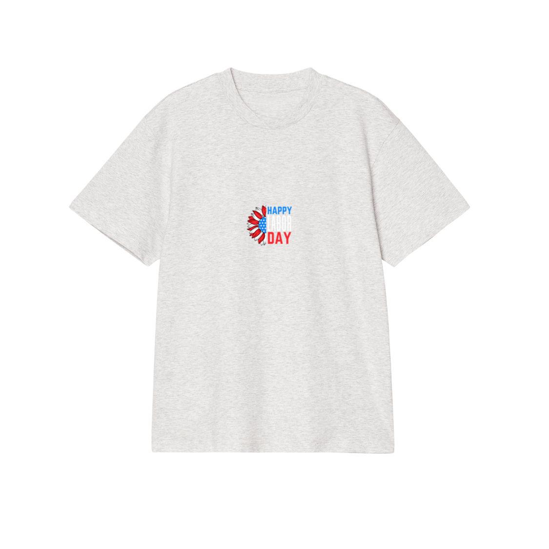 Happy Labor Day Sunflower American Flag Men Woman 2