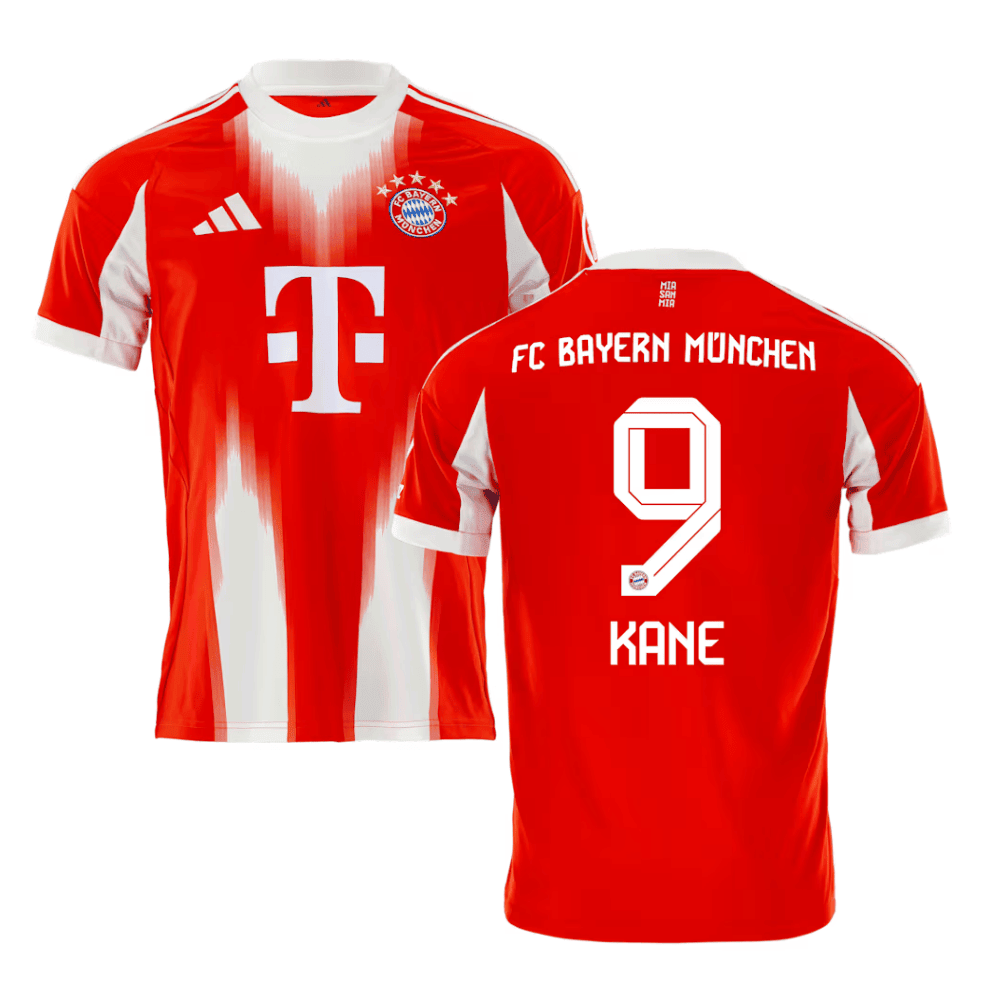 Harry Kane 9 Bayern Munich 2025/26 Home Men Jersey - Red