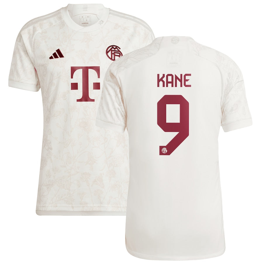 Harry Kane Bayern Munich adidas 2023/24 Third Player Jersey - White
