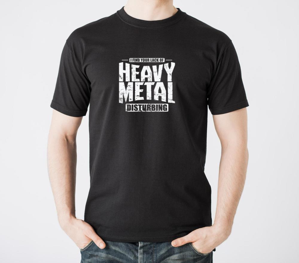 Heavy Metal Disburbing Music Band Genre - Unisex Standard T-Shirt