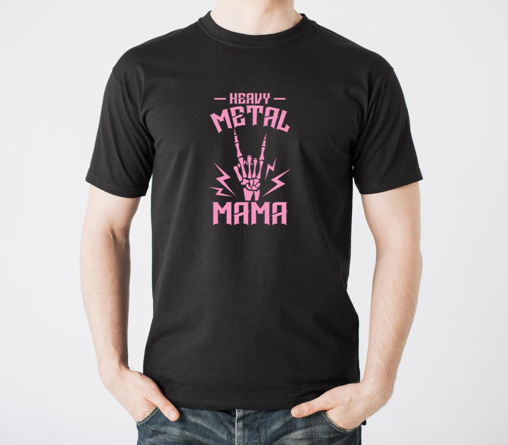 Heavy Metal Mom Music Band Genre - Unisex Standard T-Shirt