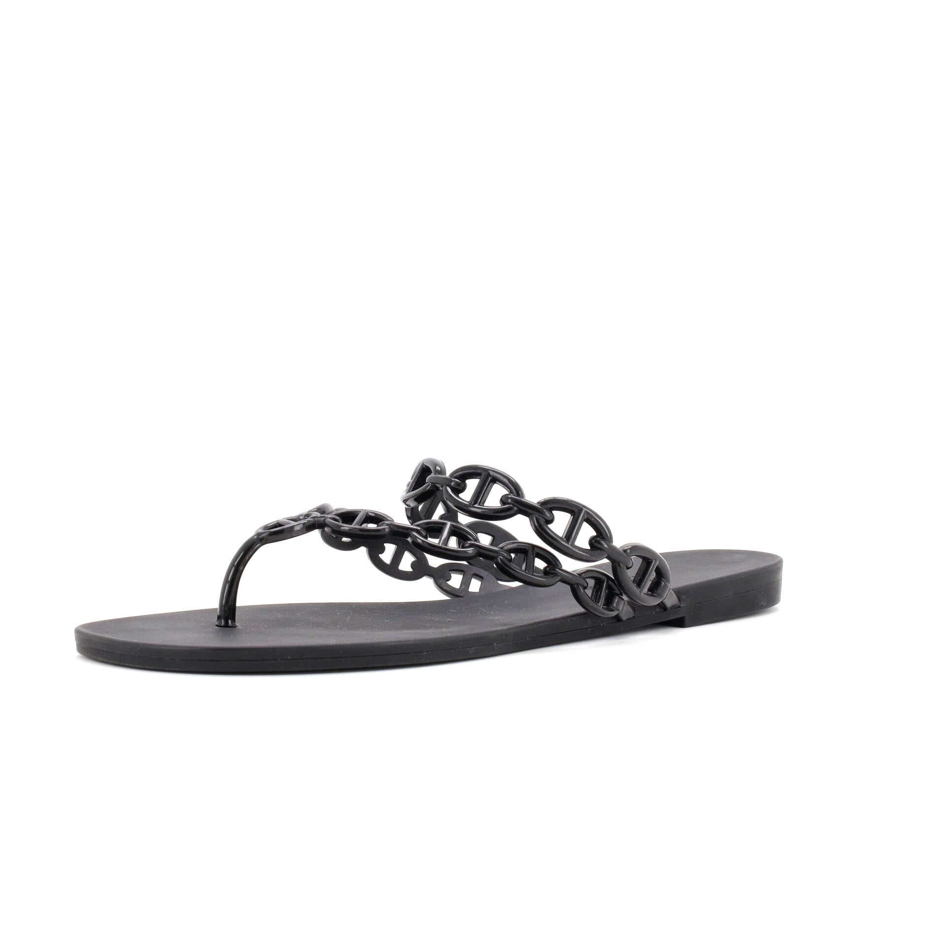 Hermes Women's Chaine d'Ancre Island Sandals Rubber