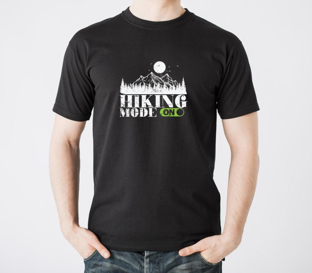 Hiking Mode on Nature - Unisex Standard T-Shirt