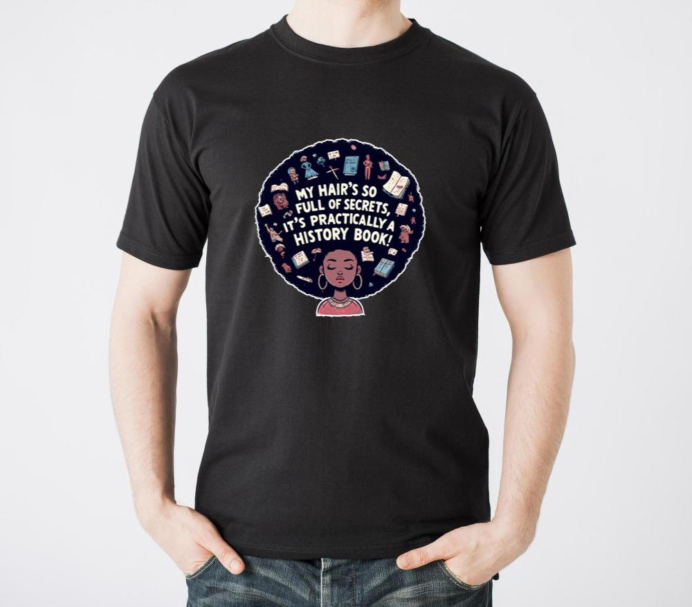 Historical Treasures Hair Illustration - Unisex Standard T-Shirt