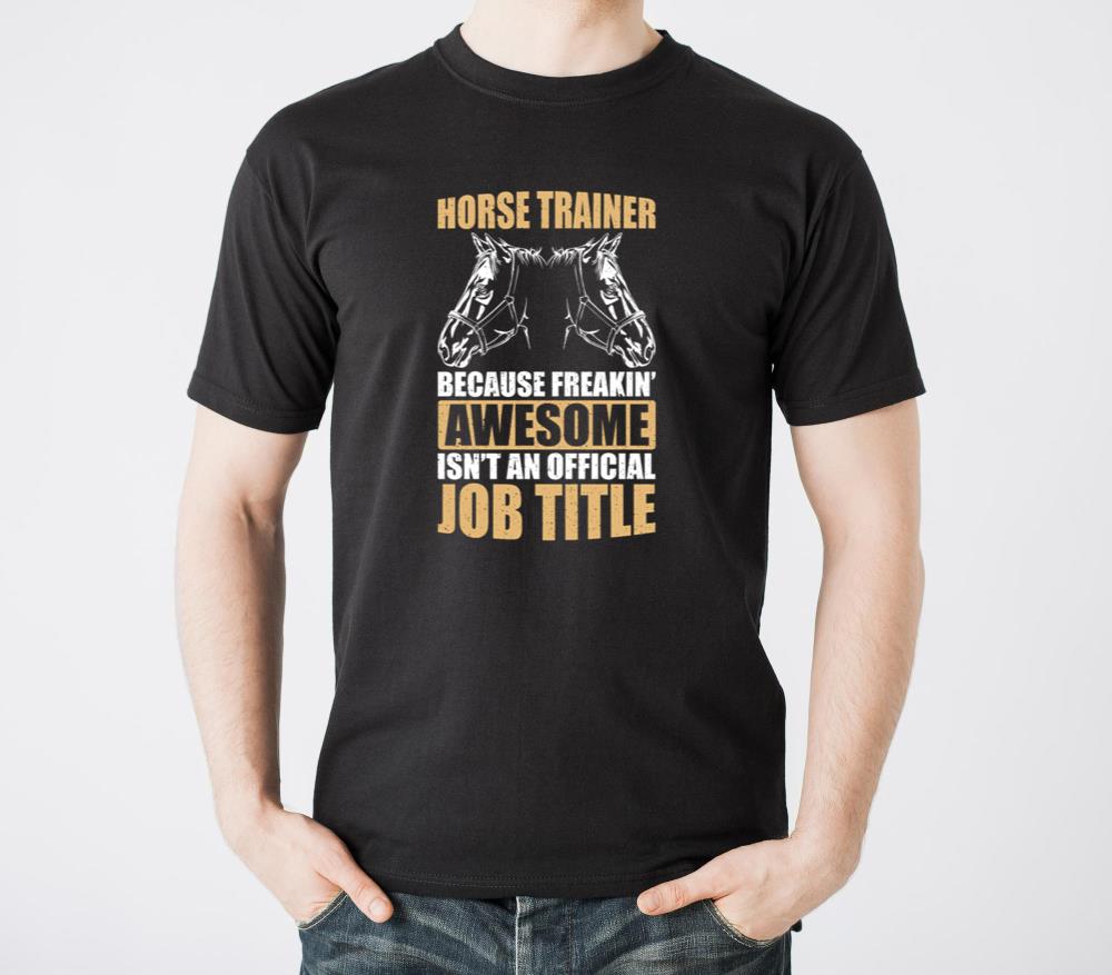 Horse Trainer official Job Title - Unisex Standard T-Shirt