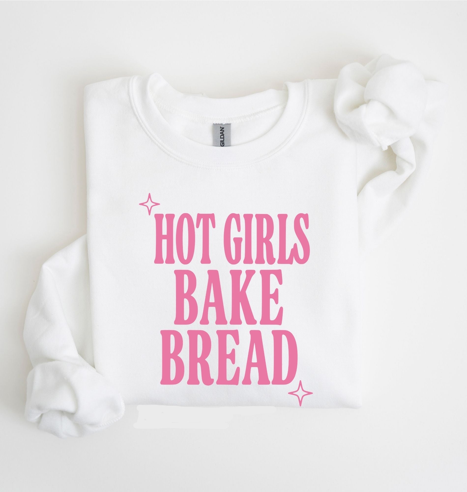 Hot Girls Bake Bread Sweatshirt | Funny Baker Gift 4