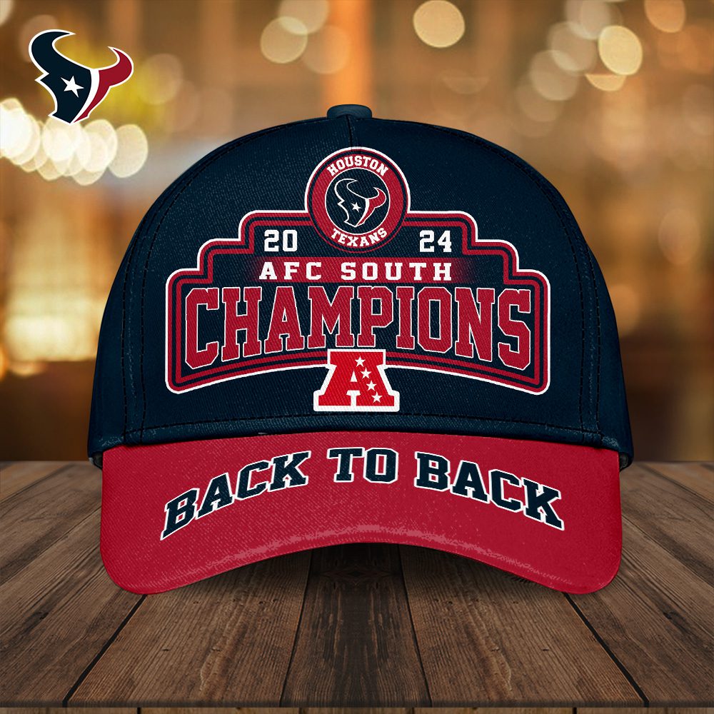 Houston Texans Champs Back To Back Classic Cap Cgn5180