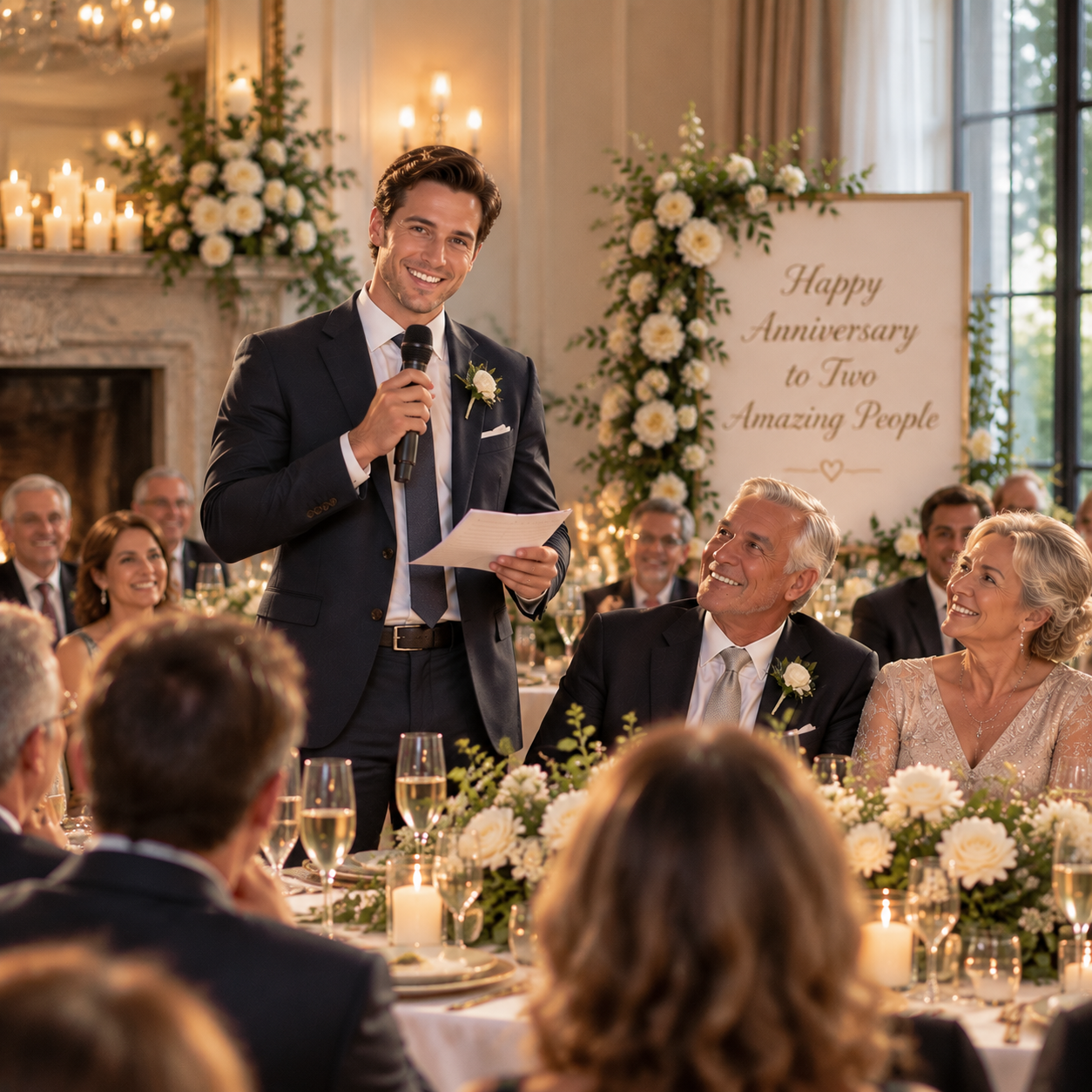 Crafting a Funny Speech for Parents' Anniversary