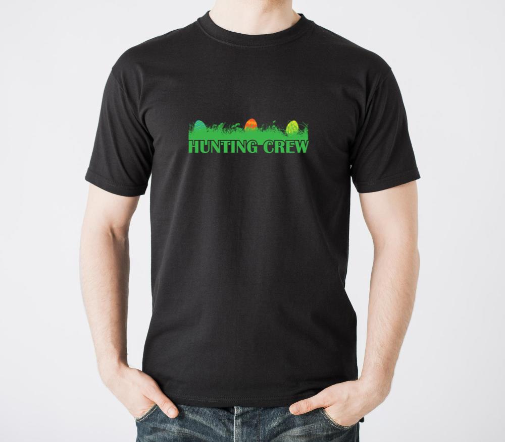 Hunting Crew Easter Easter Bunny Easter Eggs - Unisex Standard T-Shirt