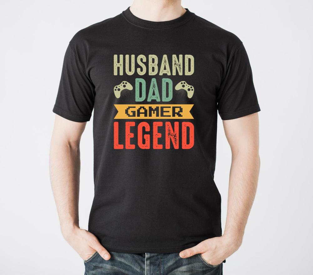 Husband Dad Gamer Legend - Unisex Standard T-Shirt