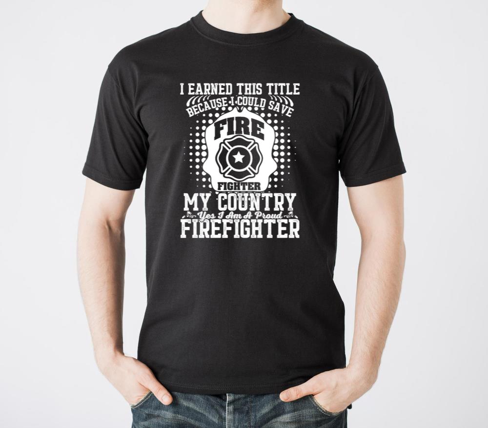 I earned this title because i could save my countr - Unisex Standard T-Shirt