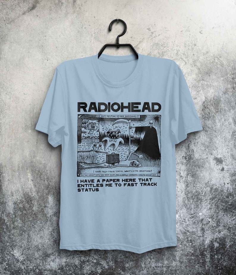 I Have Paper Hear Radiohead Rock Band Fast-Track T-Shirt