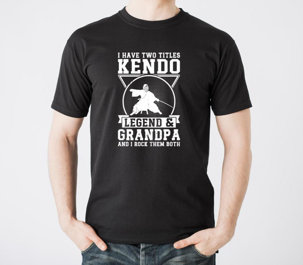 I have two titles Kendo Legend and Grandpa Kendo Fig - Unisex Standard T-Shirt